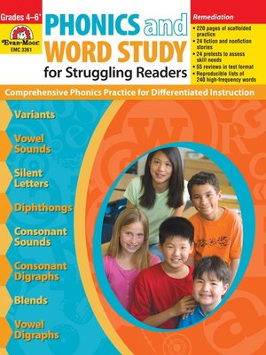 cover image of Phonics and Word Study for Struggling Readers, Grades 4-6+